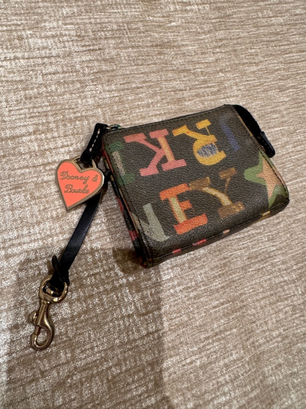 Dooney & Bourke coin purse Y2K
